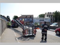 Erdbeben�bung mit Pflegeheimevakuierung in Neufeld, 22.06.2013