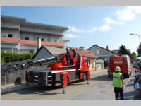 Erdbeben�bung mit Pflegeheimevakuierung in Neufeld, 22.06.2013