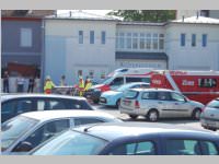 Erdbeben�bung mit Pflegeheimevakuierung in Neufeld, 22.06.2013