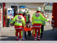 Erdbeben�bung mit Pflegeheimevakuierung in Neufeld, 22.06.2013