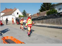Erdbeben�bung mit Pflegeheimevakuierung in Neufeld, 22.06.2013