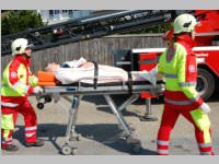 Erdbeben�bung mit Pflegeheimevakuierung in Neufeld, 22.06.2013