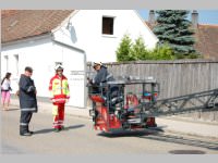 Erdbeben�bung mit Pflegeheimevakuierung in Neufeld, 22.06.2013