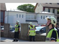 Erdbeben�bung mit Pflegeheimevakuierung in Neufeld, 22.06.2013