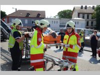 Erdbeben�bung mit Pflegeheimevakuierung in Neufeld, 22.06.2013