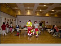 Erdbeben�bung mit Pflegeheimevakuierung in Neufeld, 22.06.2013