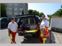 Erdbeben�bung mit Pflegeheimevakuierung in Neufeld, 22.06.2013