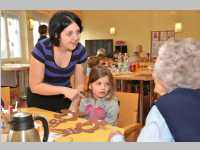 Kindergarten 5. Gruppe im Neufelder Pflegeheim, 08.03.2013