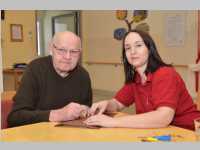 Kindergarten 5. Gruppe im Neufelder Pflegeheim, 08.03.2013