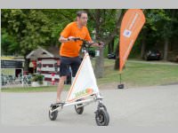 Klimab�ndnis tourt durch Neufeld, 25.06.2014