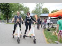 Klimab�ndnis tourt durch Neufeld, 25.06.2014