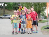 Klimab�ndnis tourt durch Neufeld, 25.06.2014