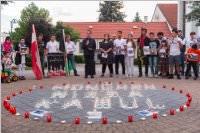 Lichtermeer in Neufeld, 01.08.2016