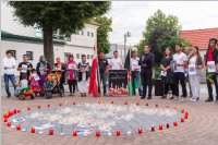 Lichtermeer in Neufeld, 01.08.2016