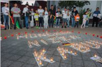 Lichtermeer in Neufeld, 01.08.2016