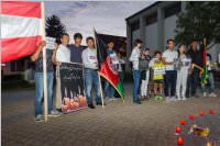 Lichtermeer in Neufeld, 01.08.2016