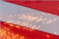 Lichtermeer in Neufeld, 01.08.2016