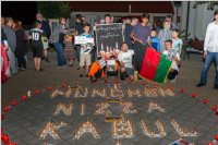 Lichtermeer in Neufeld, 01.08.2016