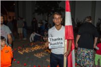 Lichtermeer in Neufeld, 01.08.2016