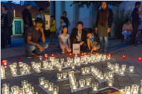 Lichtermeer in Neufeld, 01.08.2016