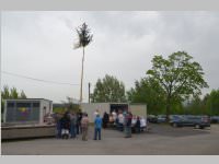 Maibaumaufstellung am Mobilheimplatz, 30.04.2013