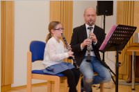 Weihnachtsstunde in der Musikschule Neufeld, 21.12.2015