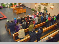 Osterratschen in Neufeld, 28.03.2013