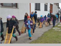 Osterratschen in Neufeld, 28.03.2013