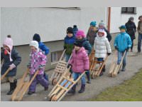 Osterratschen in Neufeld, 28.03.2013