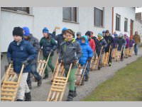 Osterratschen in Neufeld, 28.03.2013
