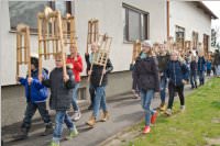 Osterratschen in Neufeld, 26.03.2016