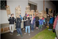 Osterratschen in Neufeld, 26.03.2016
