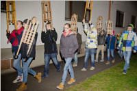 Osterratschen in Neufeld, 26.03.2016