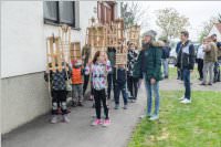 Osterratschen in Neufeld, 14.04.2017