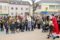 Palmzweigsegnung in Neufeld, 20.03.2016