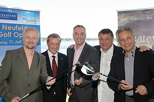 Pressekonferenz 1. Neufelder Golf Open, 27.06.2014