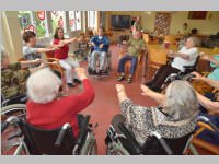 Turnen mit StR Barwitius im Pflegeheim, 22.05.2013