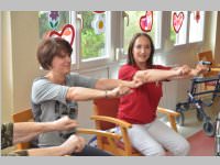 Turnen mit StR Barwitius im Pflegeheim, 22.05.2013