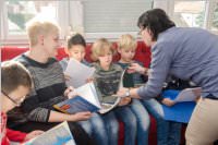 VS Neufeld 3B besucht das Pflegeheim, 30.11.2016