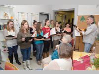 Weihnachtsfeier im Pflegeheim Neufeld, 17.12.2014
