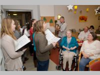 Weihnachtsfeier im Pflegeheim Neufeld, 17.12.2014