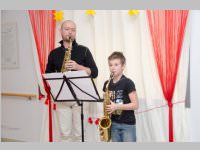 Weihnachtsfeier im Pflegeheim Neufeld, 17.12.2014