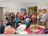 Weihnachtsfeier im Pflegeheim Neufeld, 17.12.2014
