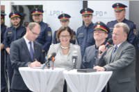 Er�ffnung der Polizeiinspektion Neufeld/L., 24.04.2015