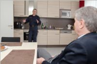 LT-Pr�sident Steier besucht Neufelder Polizei, 17.03.2015