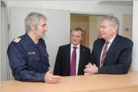 LT-Pr�sident Steier besucht Neufelder Polizei, 17.03.2015