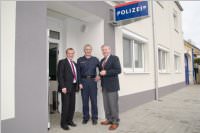 LT-Pr�sident Steier besucht Neufelder Polizei, 17.03.2015