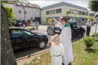 Fahrzeugsegnung in Neufeld, 24.07.2016