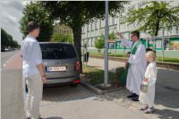 Fahrzeugsegnung in Neufeld, 24.07.2016