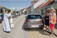 Fahrzeugsegnung in Neufeld, 24.07.2016